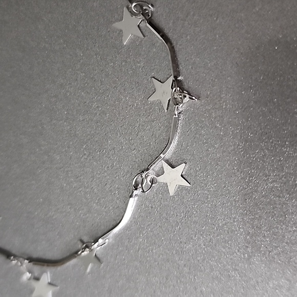 STAR ANKLET Stainless + Silver Coat - Picture 2 of 2